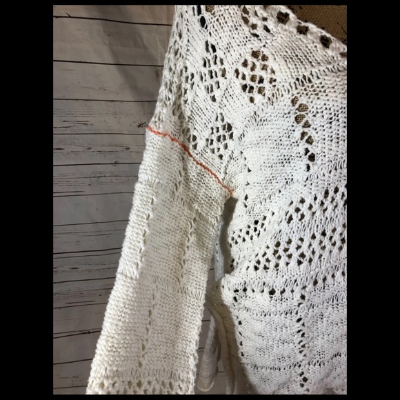 NWOT Free People Oversized Knit Pullover Sweater - Picture 6 of 7